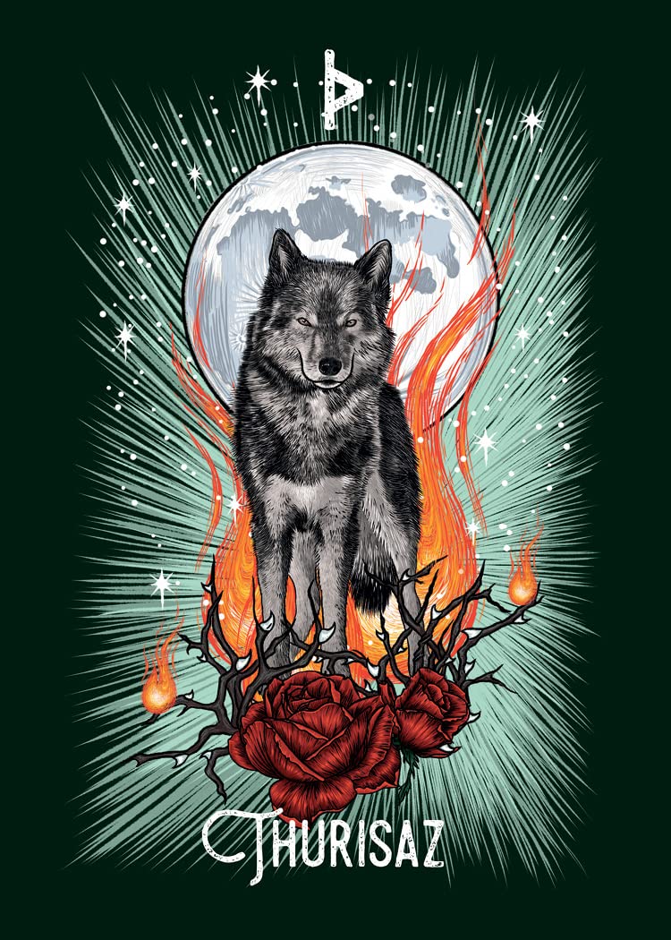 The Witch's Familiar Runic Oracle - A 24 Card Deck and Guidebook