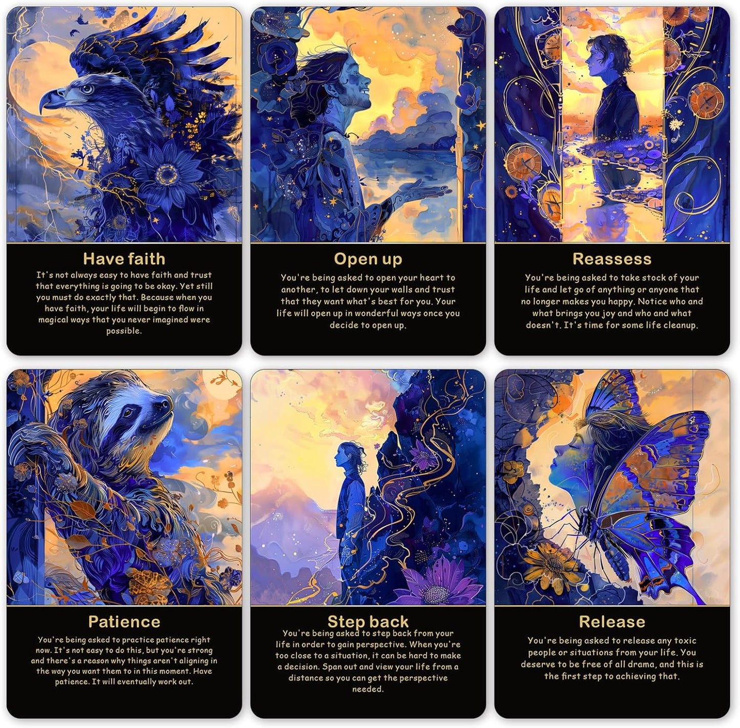 Akashic Oracle Cards, Oracle Cards and tarot cards for Beginners, Energy Healing Oracle Cards, 75 Oracle Cards to Reveal Soul's Truth, Clear Karmic Influences.