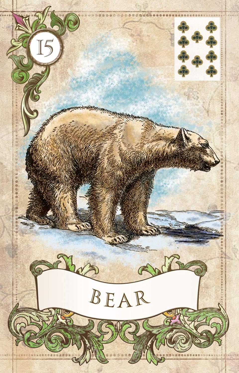 Old Style Lenormand Oracle Cards