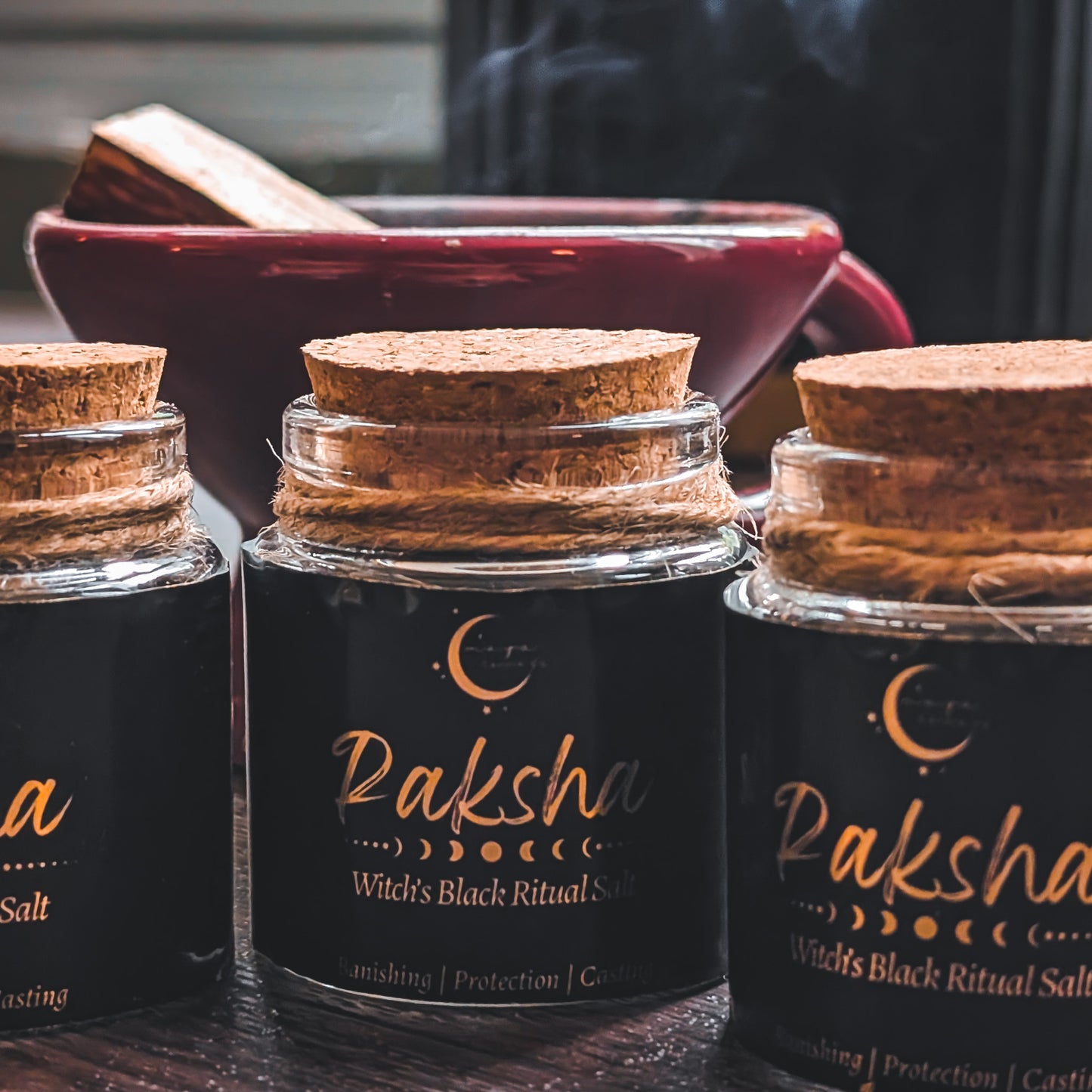 Raksha - Witch's Black Ritual Salt