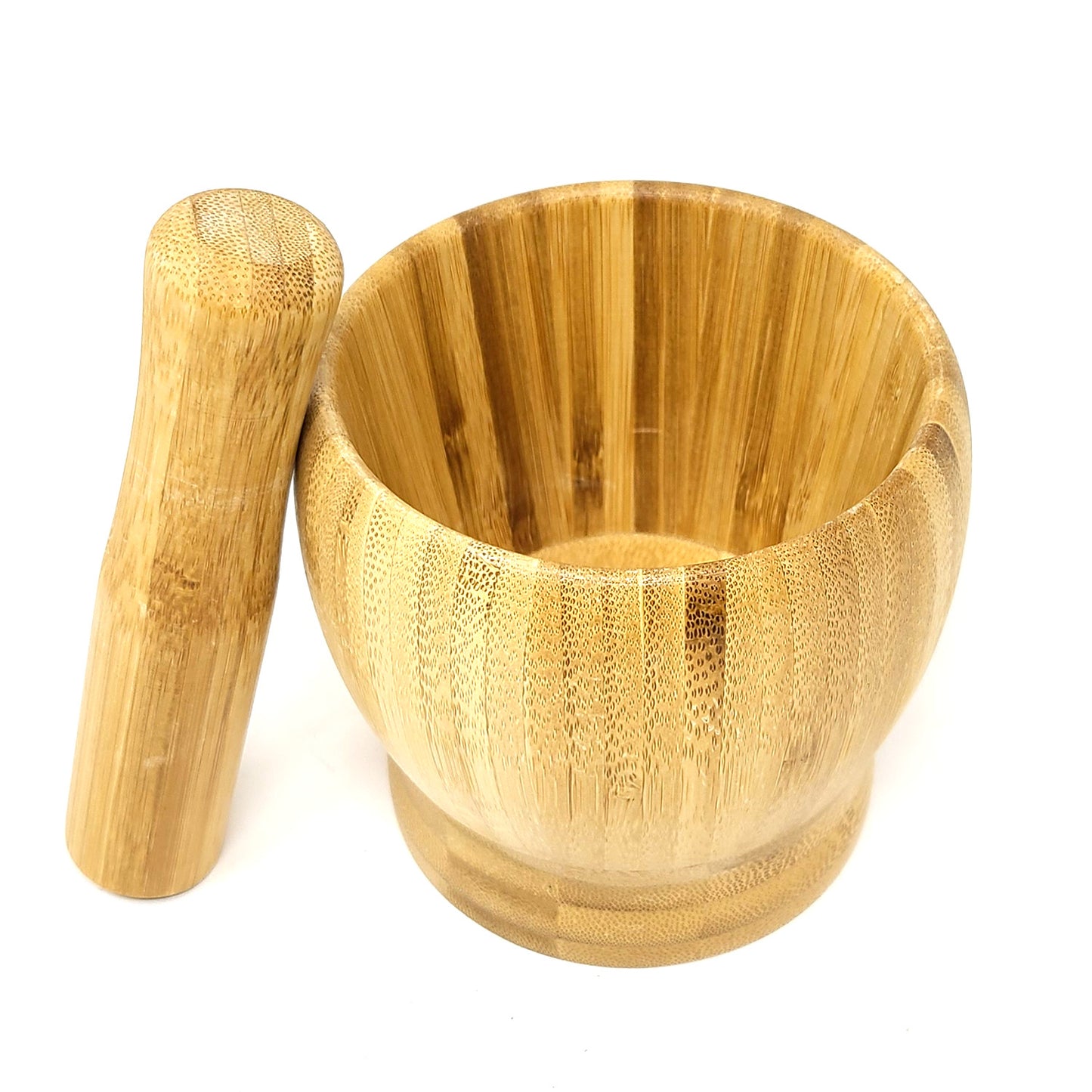 Wooden Mortar and Pestle