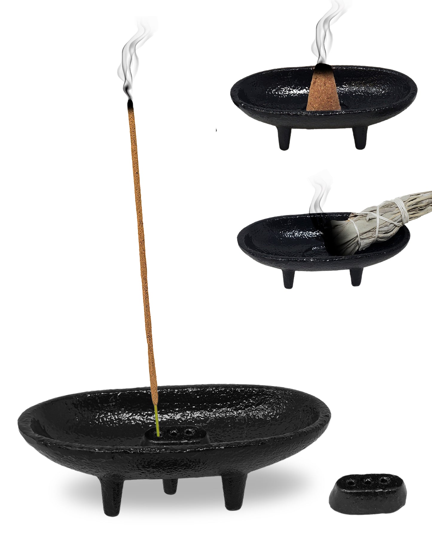 Oval Cast Iron Cauldron