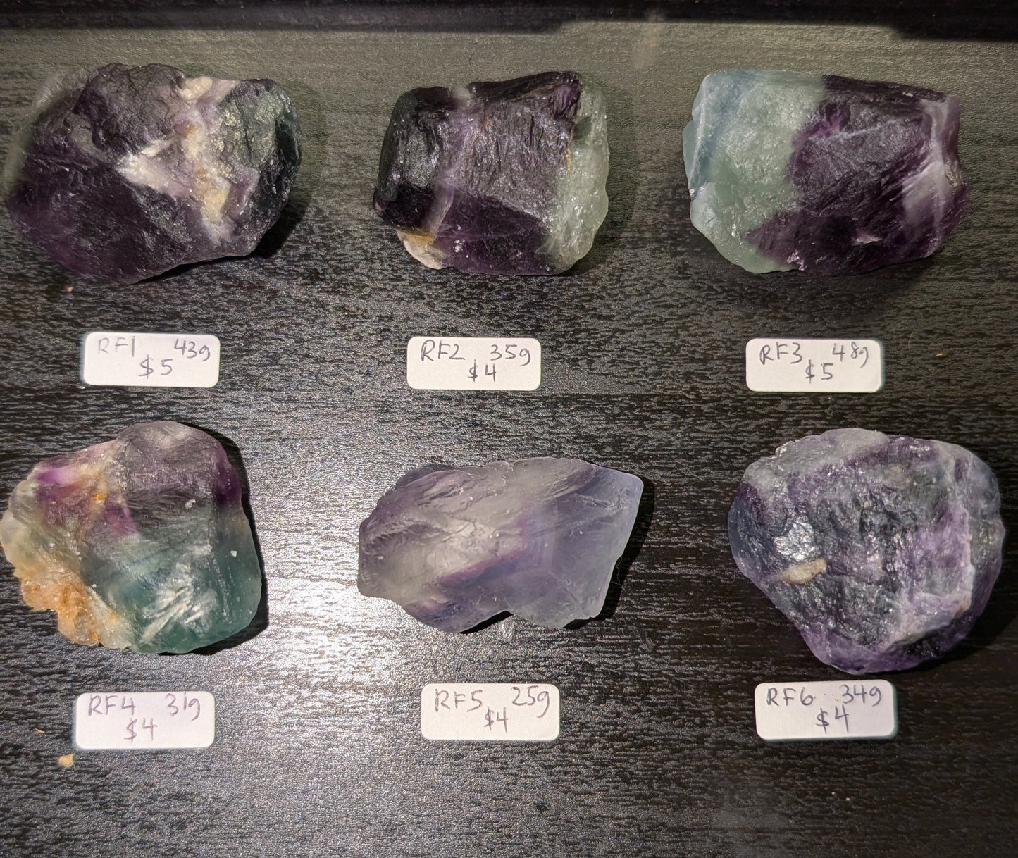 Rainbow Fluorite Raw