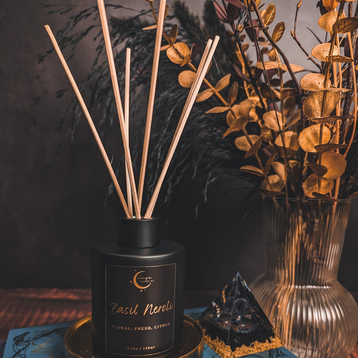 Basil Neroli Reed Diffuser - Maya Candle Co