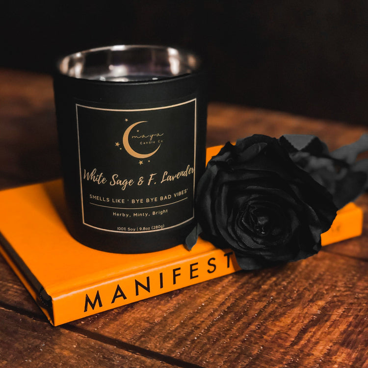 White Sage & French Lavender - Maya Candle Co
