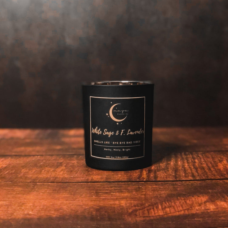 White Sage & French Lavender - Maya Candle Co
