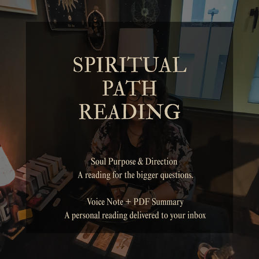 Spiritual Path Reading — Soul Purpose & Life Direction (Voice Note + PDF Summary)