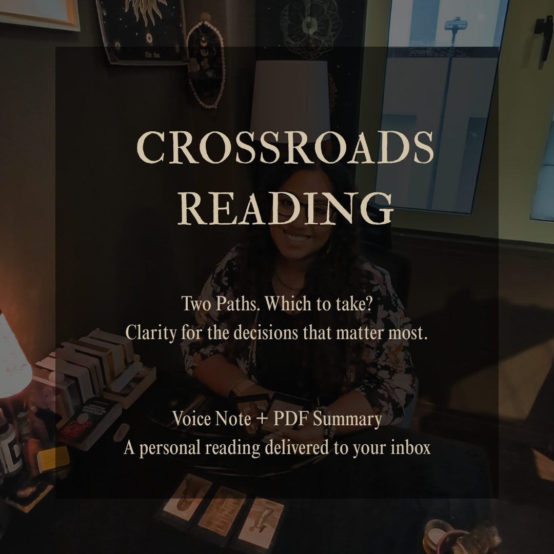 Crossroads Reading - Tarot for Decisions & Turning Points (Voice Note + PDF Summary)