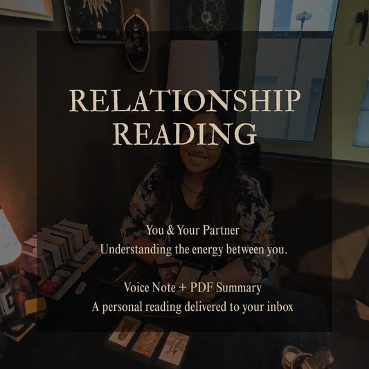 Relationship Reading: The Energy Between You & Your Partner (Voice Note + PDF Summary)