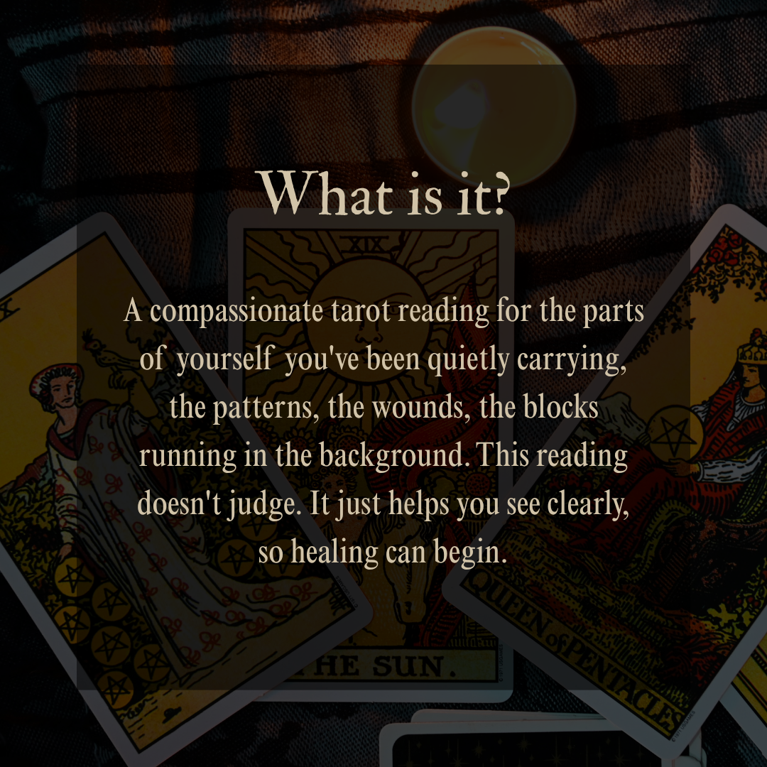 Shadow Work Reading — Patterns, Blocks & Inner Healing (Voice Note + PDF Summary)