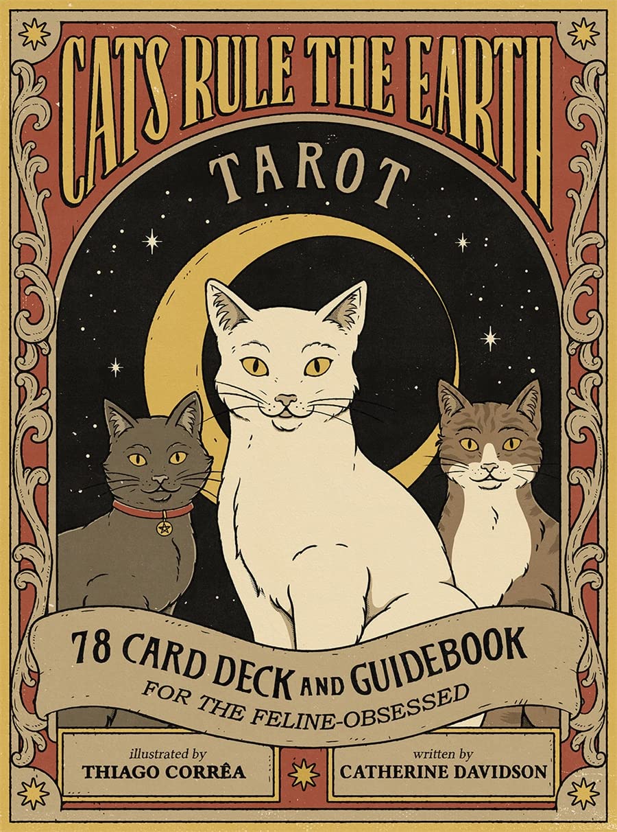 Cats Rule The Earth Tarot + Guidebook - for the feline obsessed