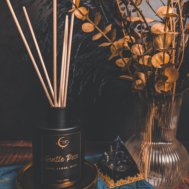 Gentle Rose Reed Diffuser - Maya Candle Co
