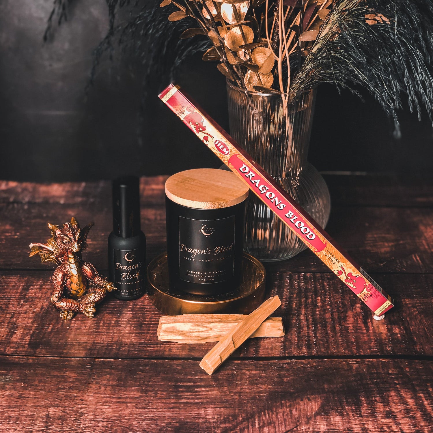 Lunar New Year - Wood Dragon Gift Pack - Maya Candle Co